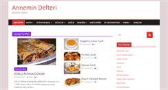 Desktop Screenshot of annemindefteri.com